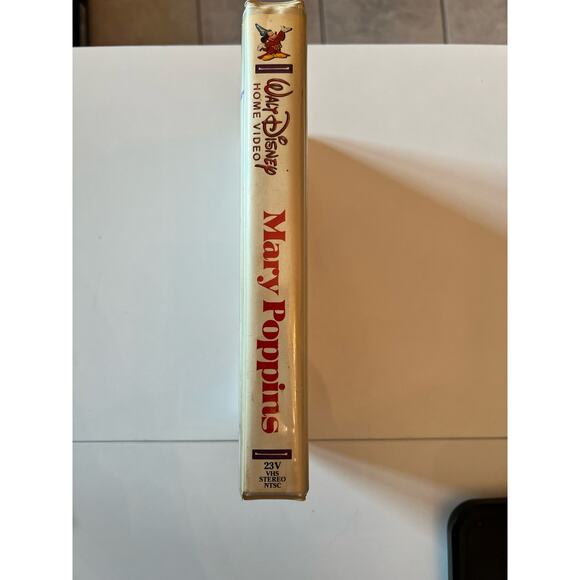 VINTAGE 1964 RARE Walt Disney Home Video Mary Poppins VHS Clamshell Case - Picture 3 of 4
